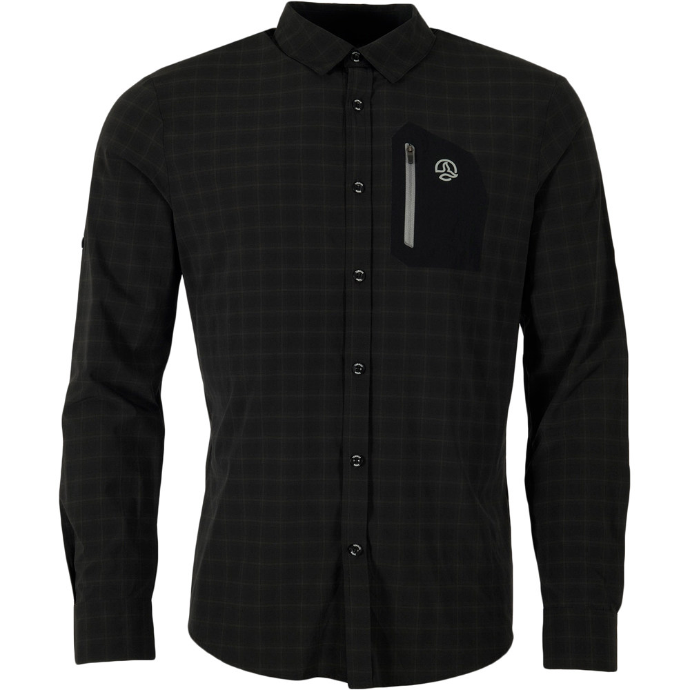 Ternua camisa montaña manga larga hombre Ternua CAMISA ATHY LS SHIRT M vista frontal Ternua camisa montaña manga larga hombre Ternua CAMISA ATHY LS SHIRT M vista frontal