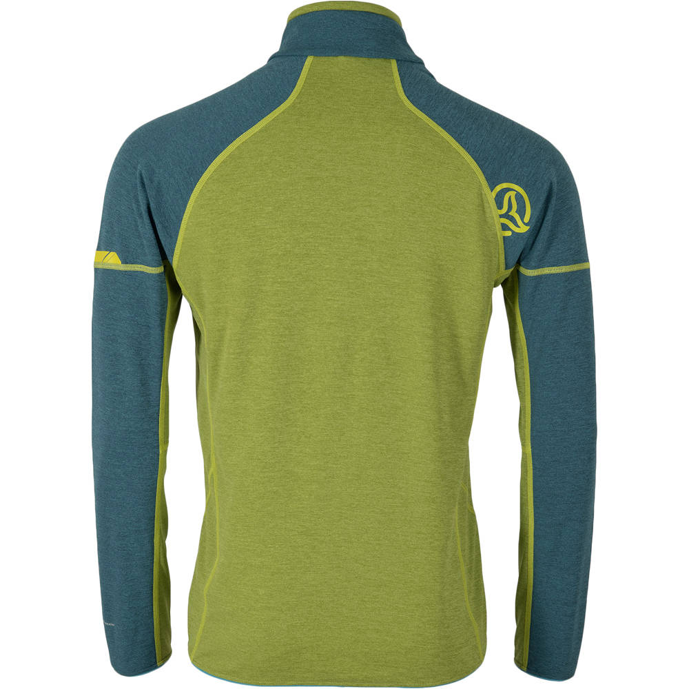 Ternua forro polar hombre Ternua CHAQUETA VERTICAL M AM vista trasera Ternua forro polar hombre Ternua CHAQUETA VERTICAL M AM vista trasera