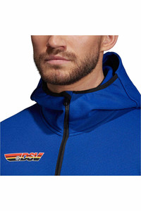 adidas forro polar hombre Adidas Hooded FL JKT vista detalle adidas forro polar hombre Adidas Hooded FL JKT vista detalle