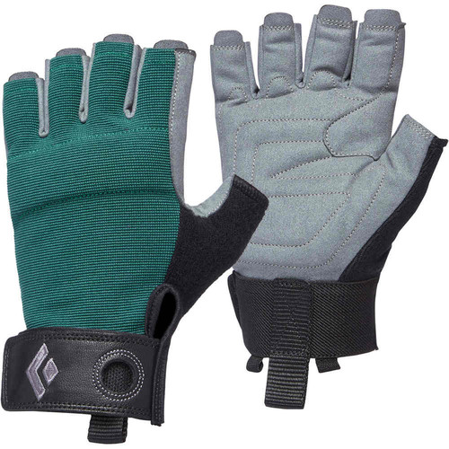 BLACK DIAMOND WS CRAG HALF-FINGER GLOVES VE verde