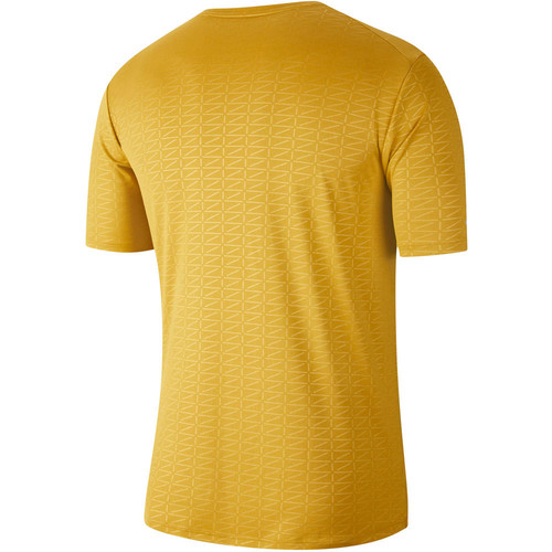 NIKE M NK RUN DVN MILER SS EMB amarillo