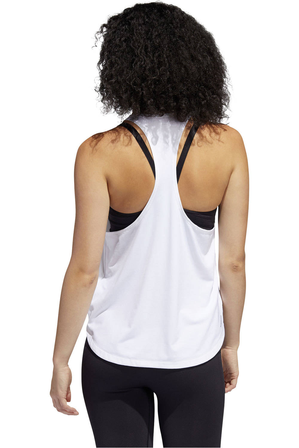 adidas camiseta tirantes fitness mujer Adidas TECH BOS TANK vista trasera adidas camiseta tirantes fitness mujer Adidas TECH BOS TANK vista trasera