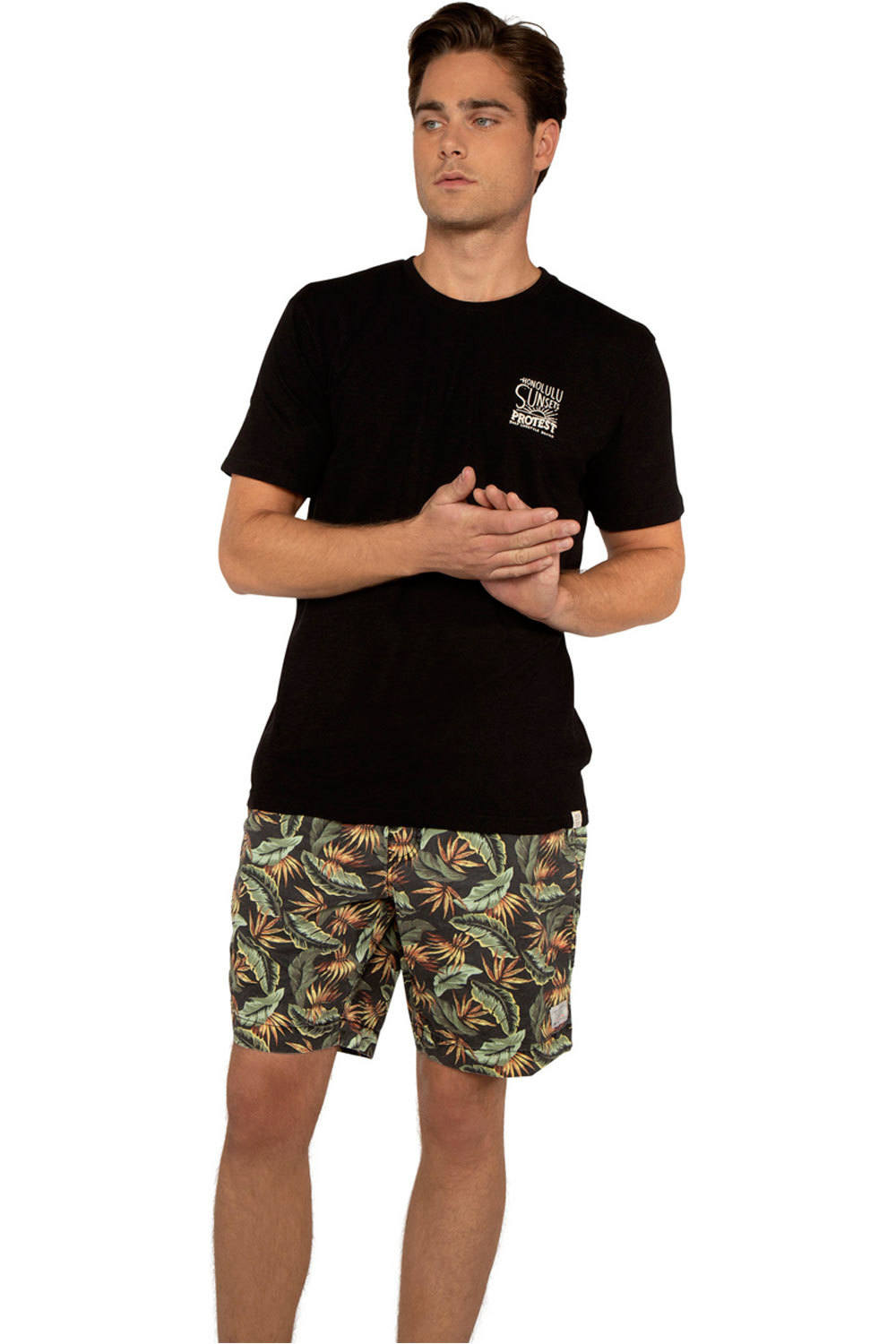 Protest camiseta manga corta hombre Protest TALBOT t-shirt vista frontal Protest camiseta manga corta hombre Protest TALBOT t-shirt vista frontal
