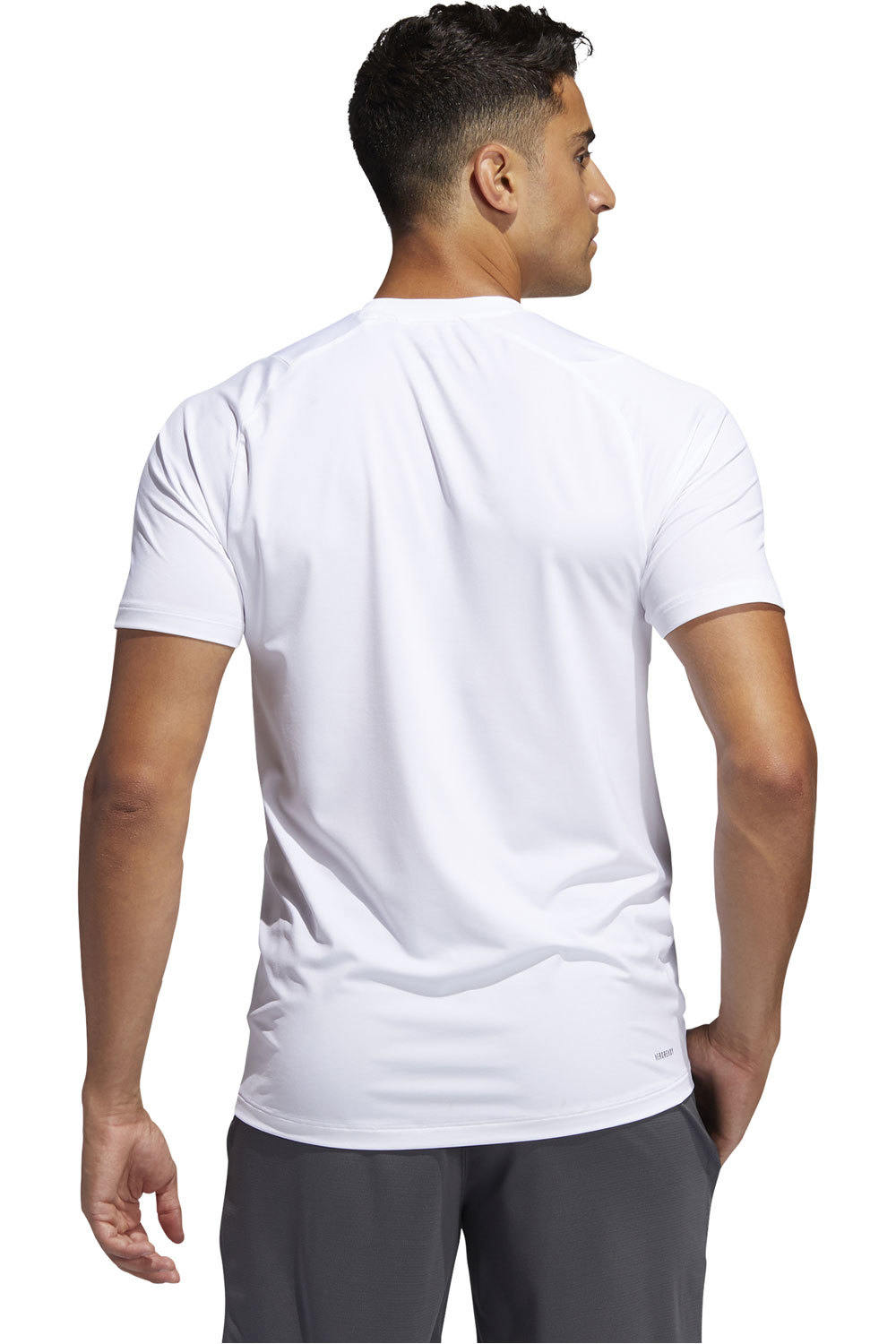 adidas camiseta fitness hombre Adidas FL 3S+ TEE vista trasera adidas camiseta fitness hombre Adidas FL 3S+ TEE vista trasera