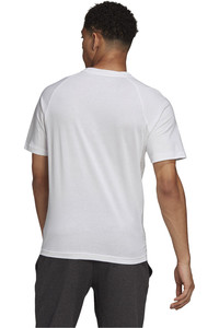 adidas camiseta manga corta hombre Adidas MHE Tee STA vista trasera adidas camiseta manga corta hombre Adidas MHE Tee STA vista trasera