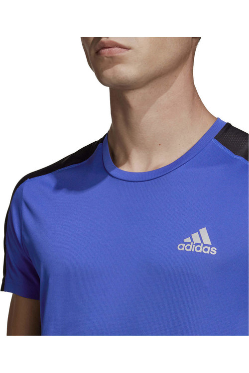 ADIDAS OWN THE RUN TEE azul