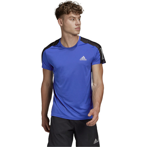 ADIDAS OWN THE RUN TEE azul