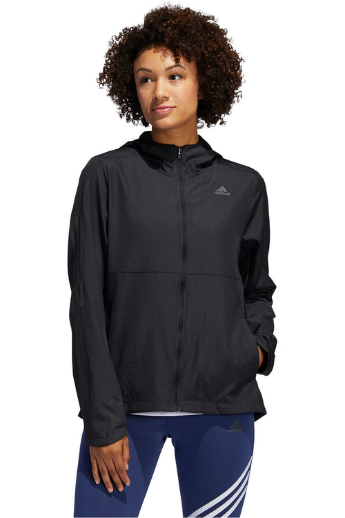 ADIDAS OWN THE RUN JKT negro