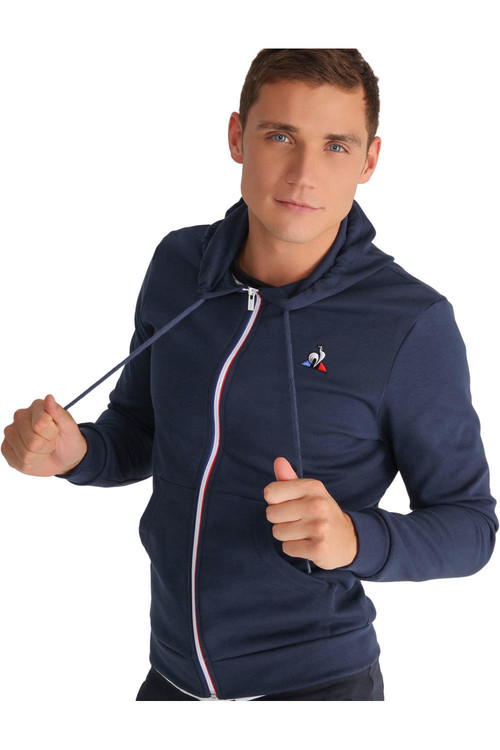 LE COQ SPORTIF ESS FZ HOODY N.2 M MN azul