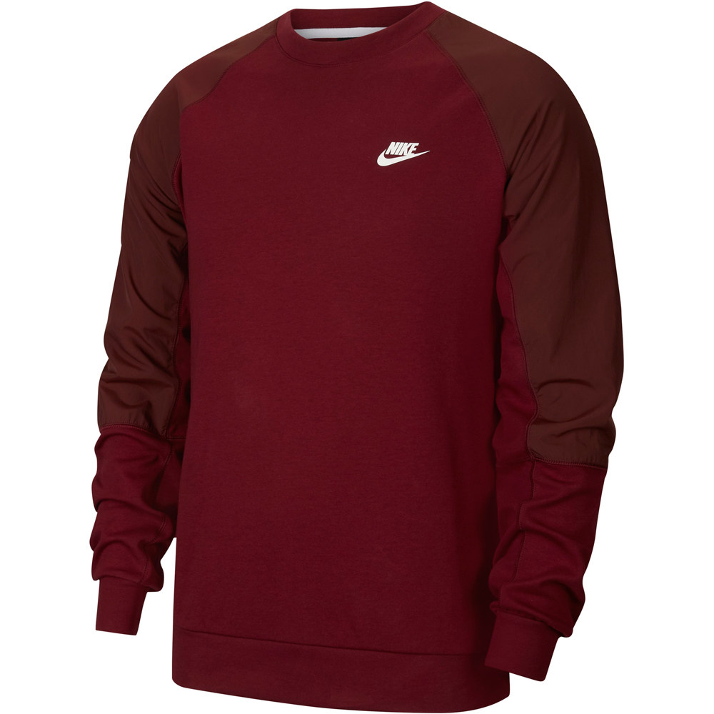 Nike sudadera hombre Nike M NSW ME TOP LS FLC SNL vista frontal Nike sudadera hombre Nike M NSW ME TOP LS FLC SNL vista frontal