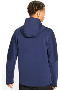 Nike sudadera hombre Nike M NSW TCH FLC HOODIE FZ WR vista trasera Nike sudadera hombre Nike M NSW TCH FLC HOODIE FZ WR vista trasera