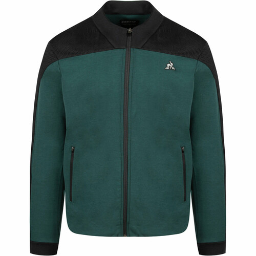 LE COQ SPORTIF TECH FZ SWEAT N.1 M verde