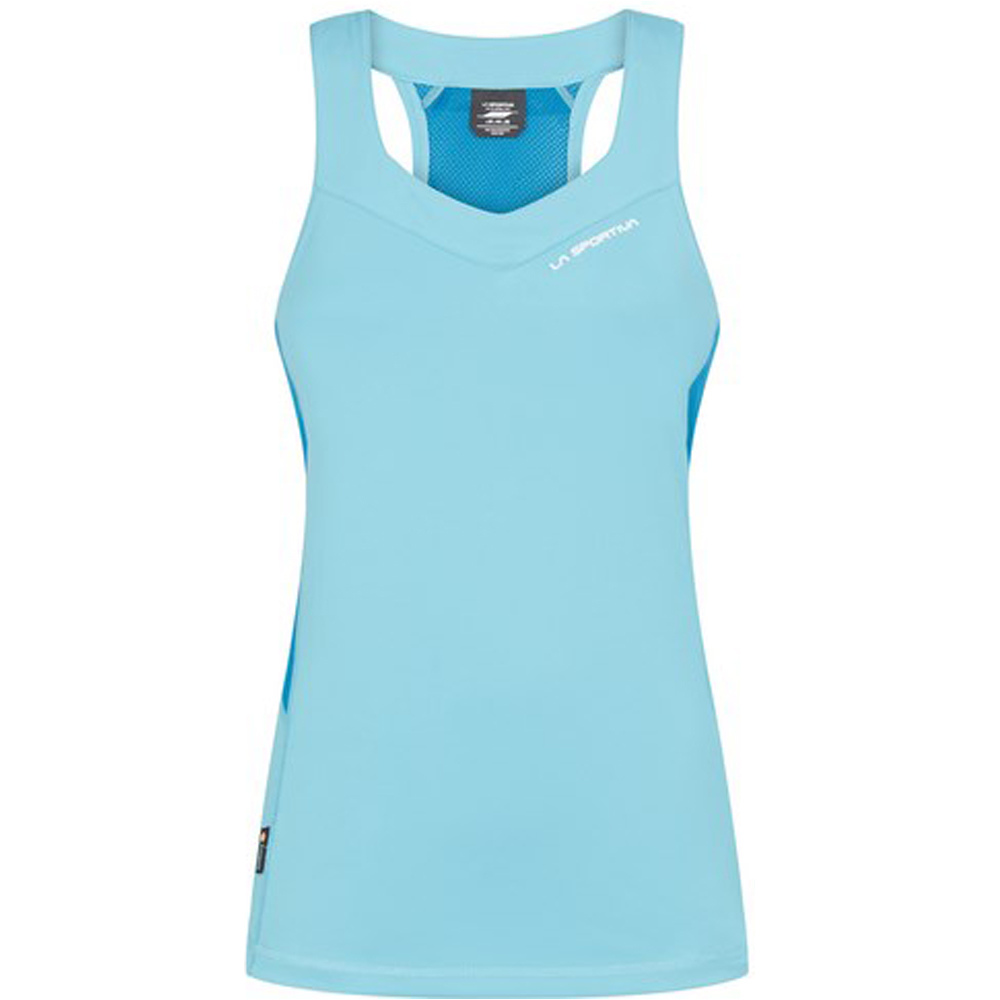 La Sportiva camiseta tirantes running Sportiva Joy Tank W vista frontal La Sportiva camiseta tirantes running Sportiva Joy Tank W vista frontal