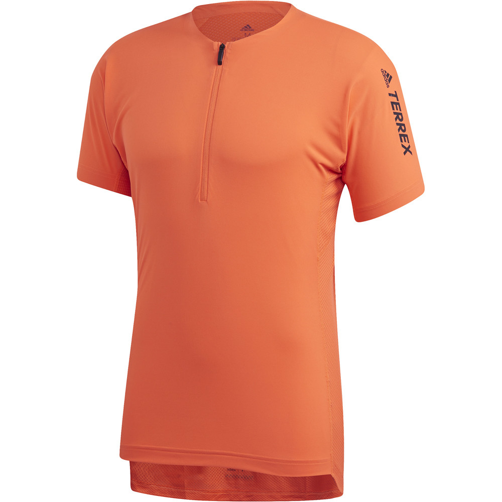 adidas camisetas trail running manga corta hombre Adidas Agravic Zip Tee 05 adidas camisetas trail running manga corta hombre Adidas Agravic Zip Tee 05
