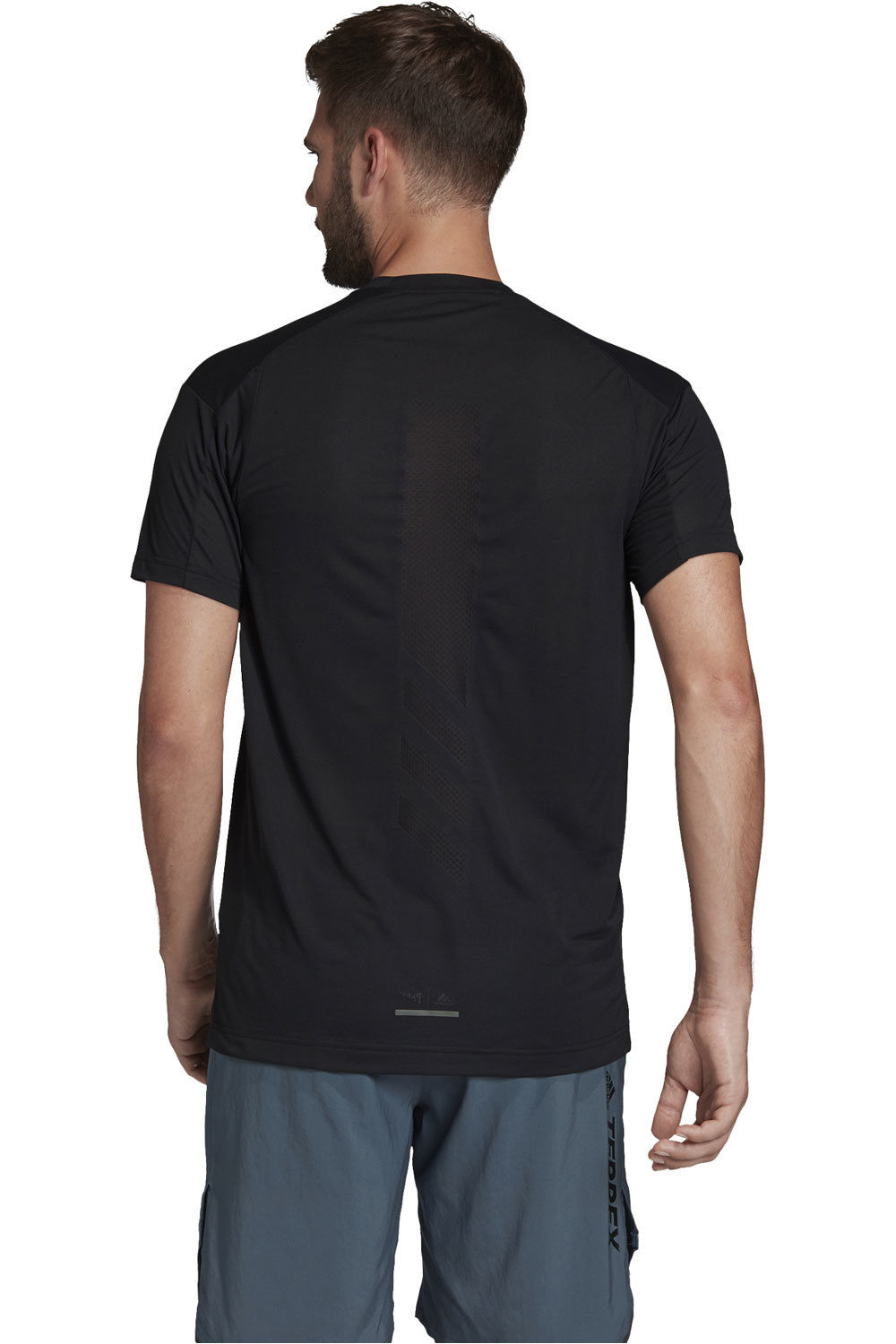 adidas camisetas trail running manga corta hombre Adidas Agr Allaround T vista trasera adidas camisetas trail running manga corta hombre Adidas Agr Allaround T vista trasera