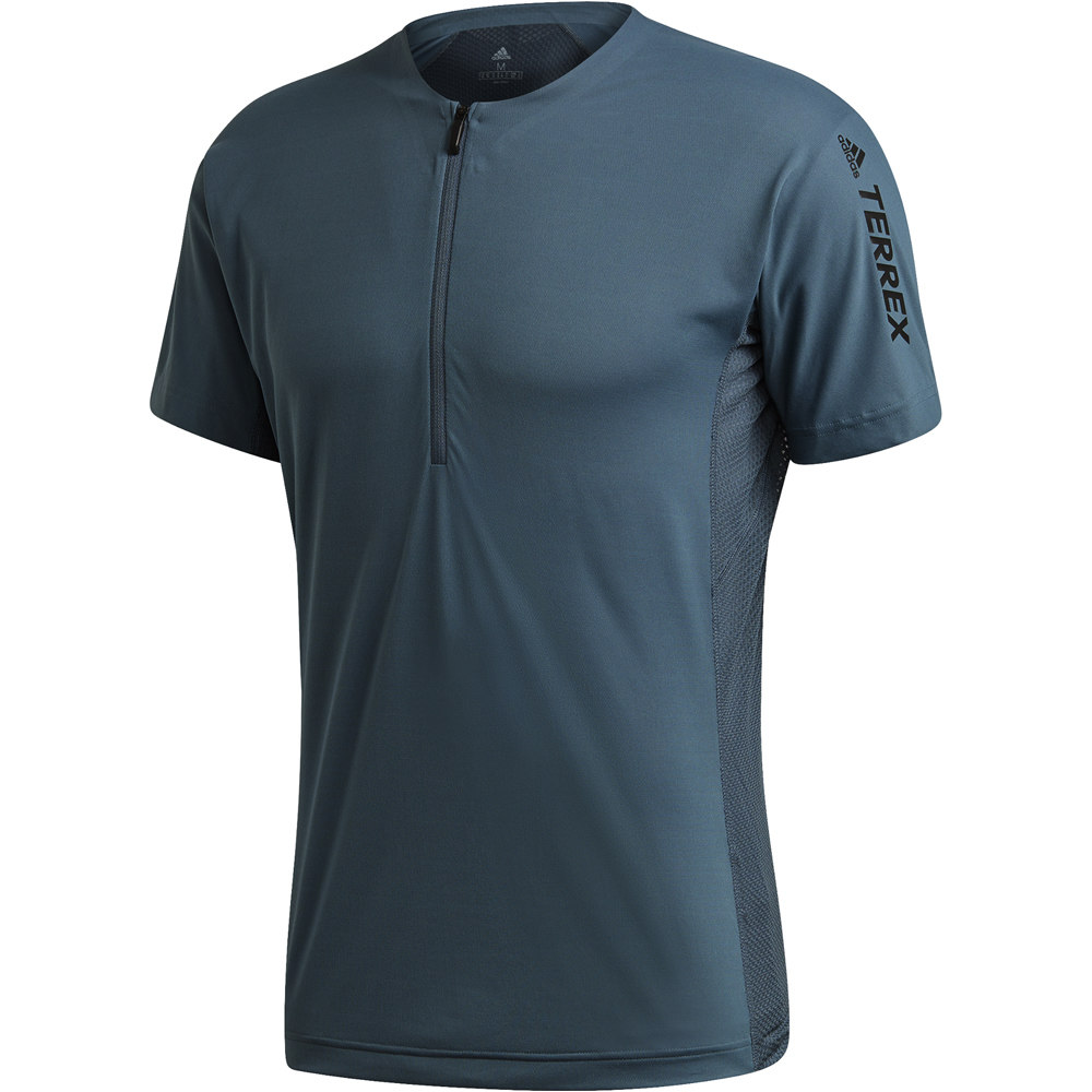 adidas camisetas trail running manga corta hombre Adidas Agravic Zip Tee 05 adidas camisetas trail running manga corta hombre Adidas Agravic Zip Tee 05