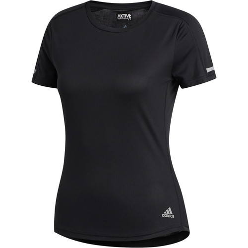 ADIDAS RUN IT TEE W negro