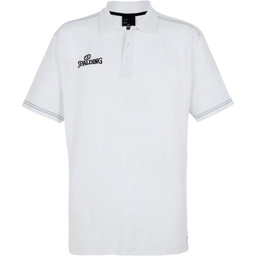 SPALDING POLO SHIRT BL blanco