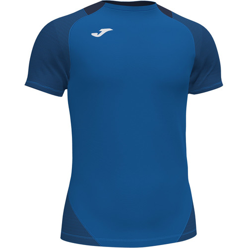 JOMA CAMISETA ESSENTIAL II M/C azul