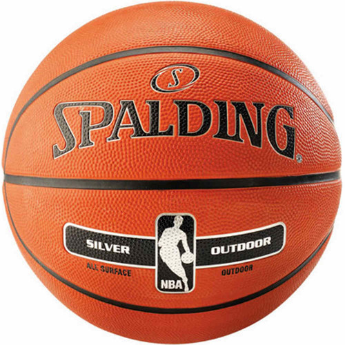 SPALDING NBA SILVER OUTDOOR SZ.6 (83-569Z) NA