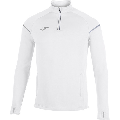 JOMA CHAQUETA 1/2 CREMALLERA RACE blanco