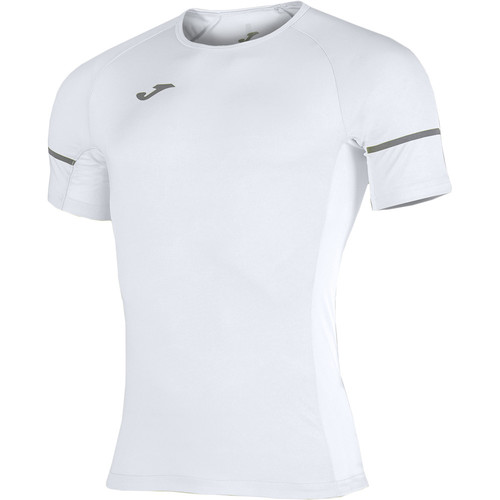JOMA CAMISETA RACE REFLECT. M/C blanco