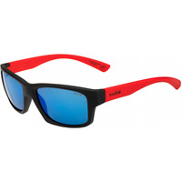 Bolle gafas deportivas Bolle HOLMAN FLOATABLE MATTE BLACK RED HD POLA vista frontal Bolle gafas deportivas Bolle HOLMAN FLOATABLE MATTE BLACK RED HD POLA vista frontal