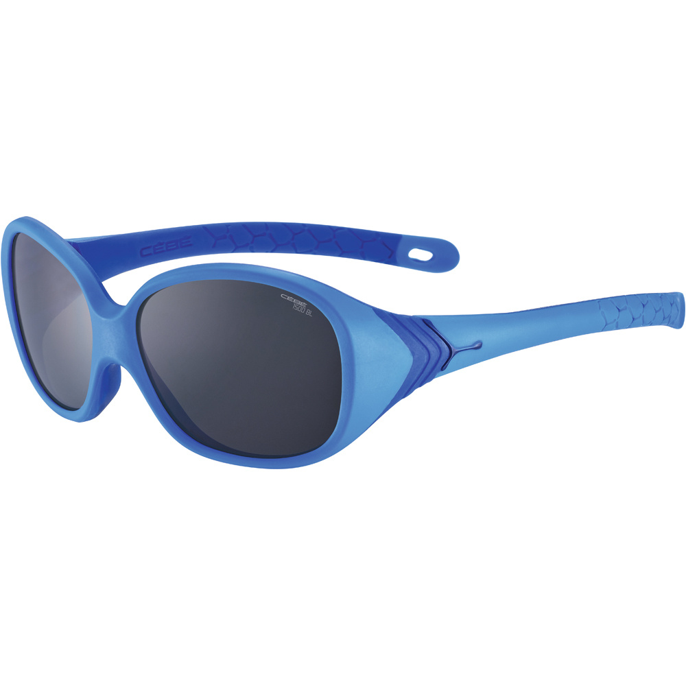 Cebe gafas deportivas infantiles Cebe BALOO MATT BLUE Zone Blue Light Grey vista frontal Cebe gafas deportivas infantiles Cebe BALOO MATT BLUE Zone Blue Light Grey vista frontal