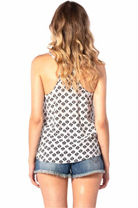Rip Curl camiseta tirantes mujer Rip Curl ODESHA GEO SHIRT vista trasera Rip Curl camiseta tirantes mujer Rip Curl ODESHA GEO SHIRT vista trasera