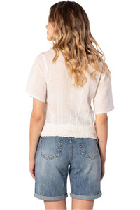 Rip Curl camiseta manga corta mujer Rip Curl AMBER DANCER SHIRT vista trasera Rip Curl camiseta manga corta mujer Rip Curl AMBER DANCER SHIRT vista trasera
