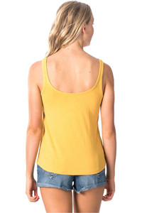 Rip Curl camiseta tirantes mujer Rip Curl KEEP ON SURFIN TANK vista trasera Rip Curl camiseta tirantes mujer Rip Curl KEEP ON SURFIN TANK vista trasera