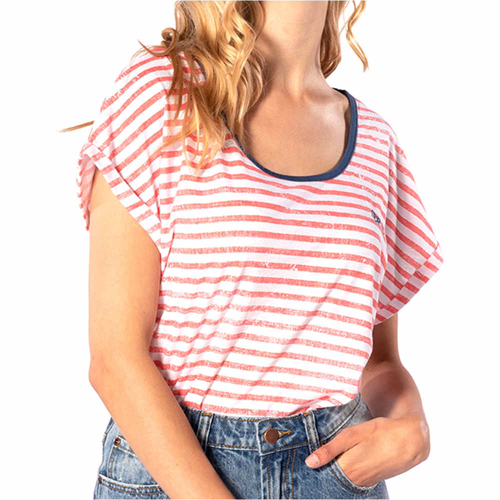 Rip Curl camiseta manga corta mujer Rip Curl LINE UP TEE 03 Rip Curl camiseta manga corta mujer Rip Curl LINE UP TEE 03