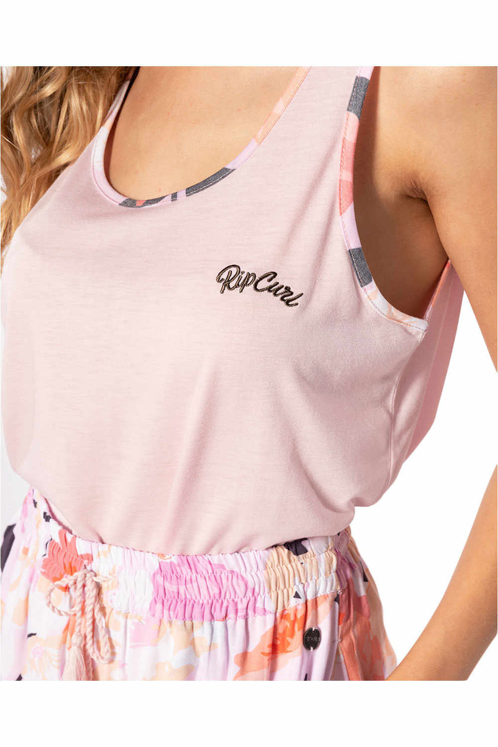 Rip Curl camiseta tirantes mujer Rip Curl FESTIVAL SINGLET vista detalle Rip Curl camiseta tirantes mujer Rip Curl FESTIVAL SINGLET vista detalle