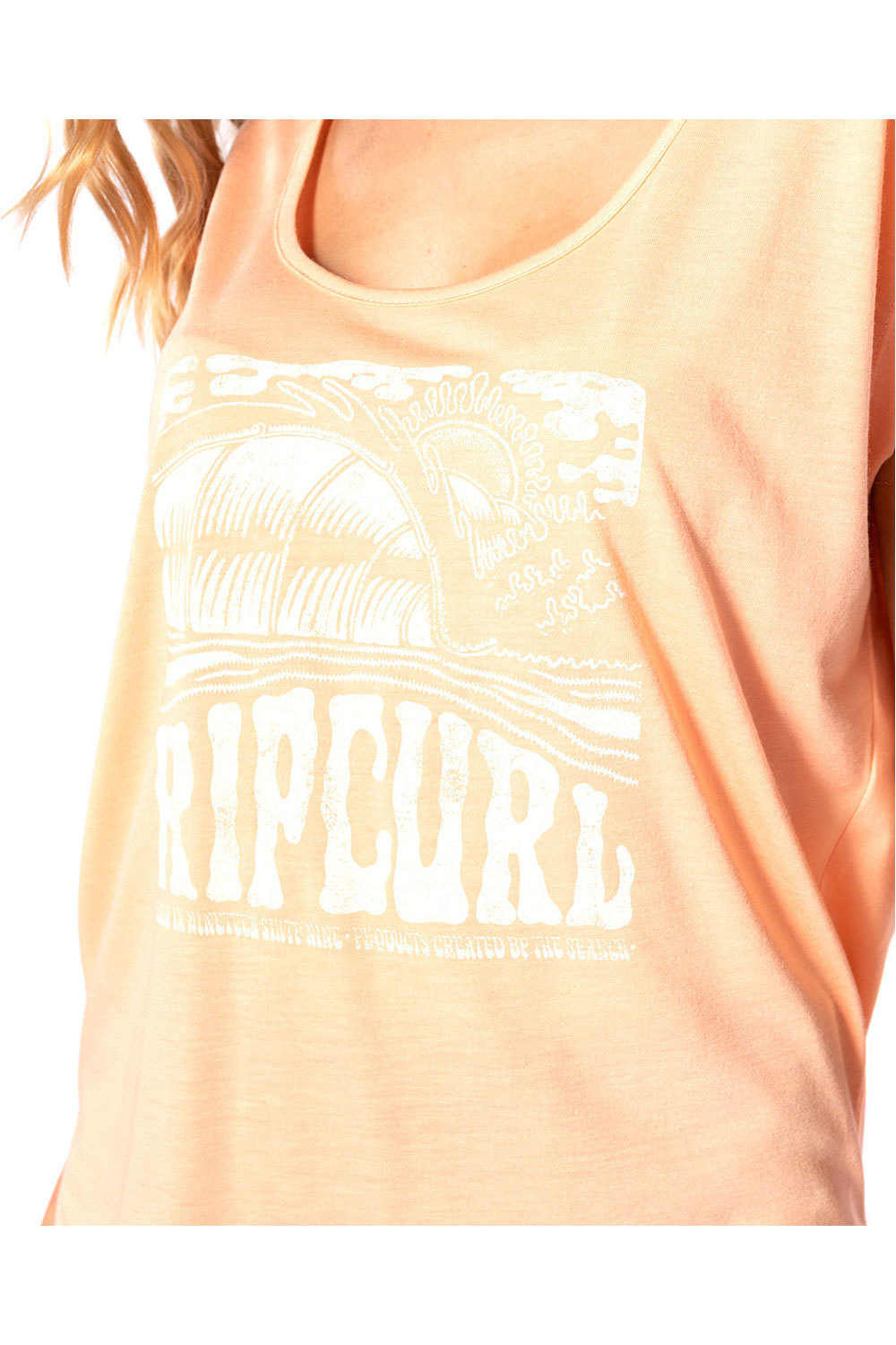 Rip Curl camiseta tirantes mujer Rip Curl MY WAY TEE vista detalle Rip Curl camiseta tirantes mujer Rip Curl MY WAY TEE vista detalle