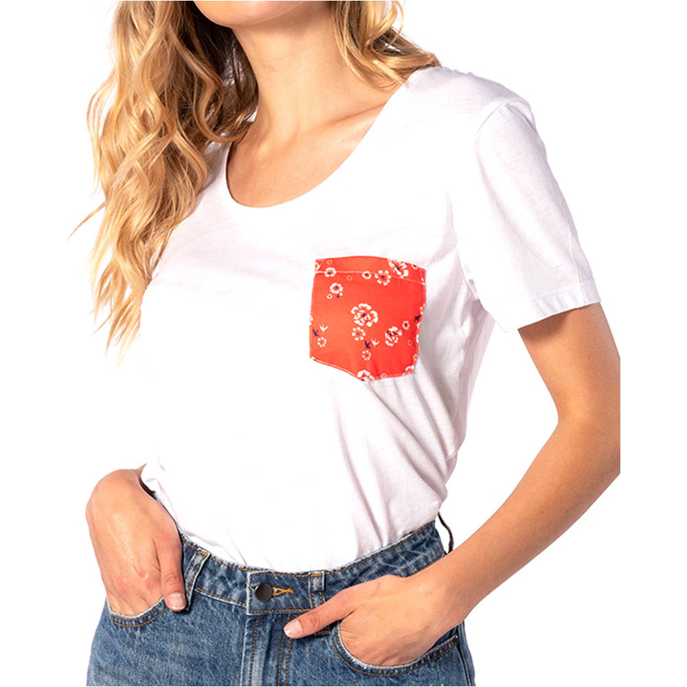 Rip Curl camiseta manga corta mujer Rip Curl ISLAND POCKET TEE 03 Rip Curl camiseta manga corta mujer Rip Curl ISLAND POCKET TEE 03