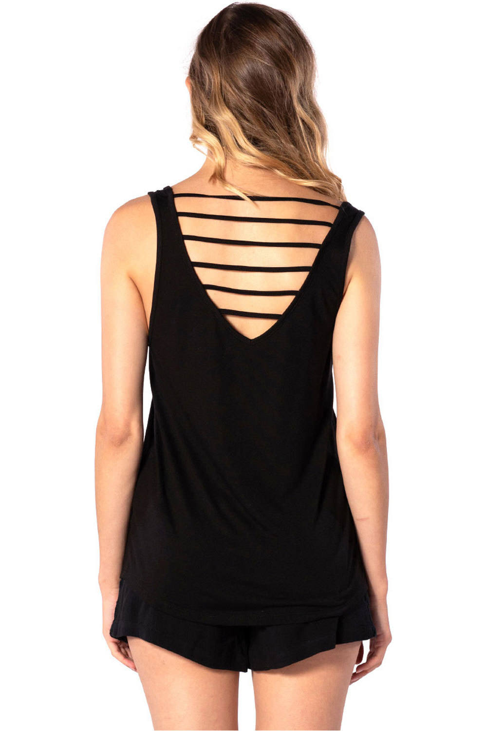 Rip Curl camiseta tirantes mujer Rip Curl BOLLYWOOD SINGLET vista trasera Rip Curl camiseta tirantes mujer Rip Curl BOLLYWOOD SINGLET vista trasera