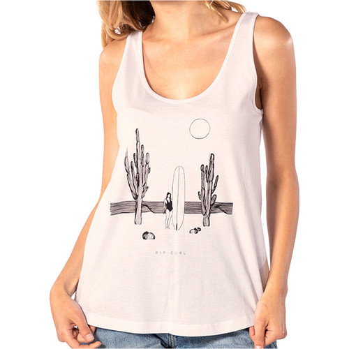 RIP CURL ICONIC TANK rosa