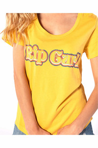 Rip Curl camiseta manga corta mujer Rip Curl BIG MAMA TEE vista detalle Rip Curl camiseta manga corta mujer Rip Curl BIG MAMA TEE vista detalle