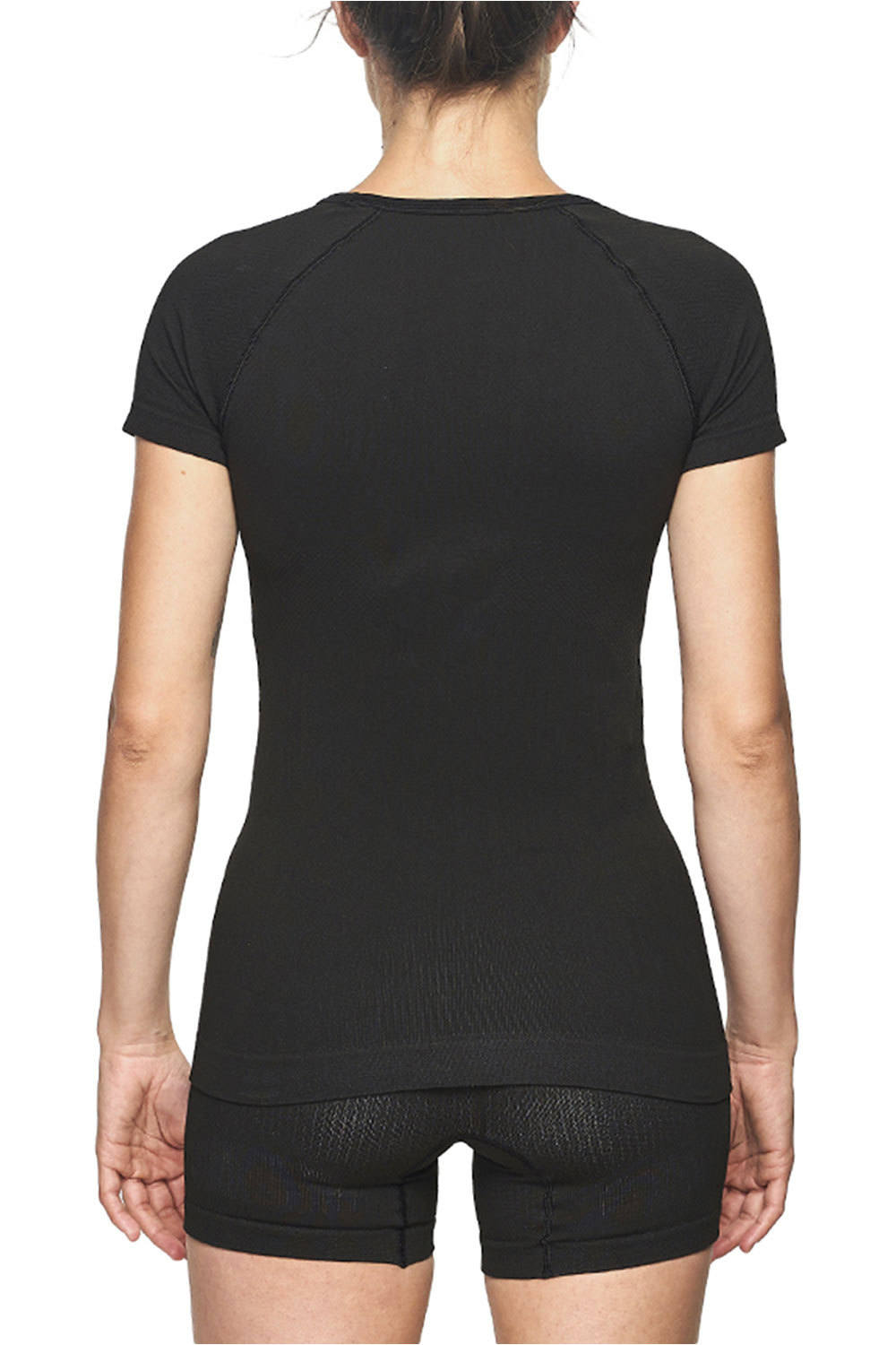 Sporthg camiseta entrenamiento manga corta mujer Sporthg KEY vista trasera Sporthg camiseta entrenamiento manga corta mujer Sporthg KEY vista trasera