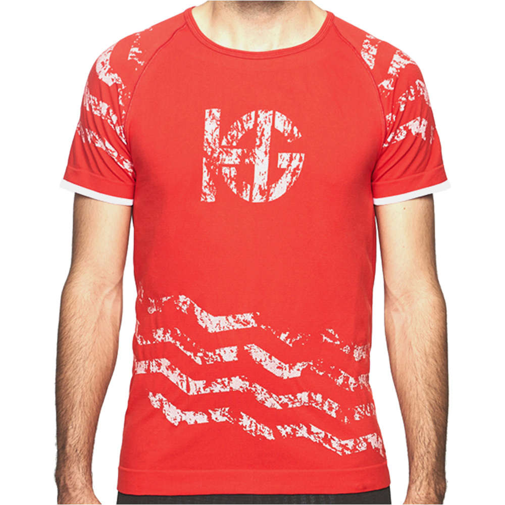 Sporthg camiseta técnica manga corta hombre Sporthg SPRINT vista trasera Sporthg camiseta técnica manga corta hombre Sporthg SPRINT vista trasera