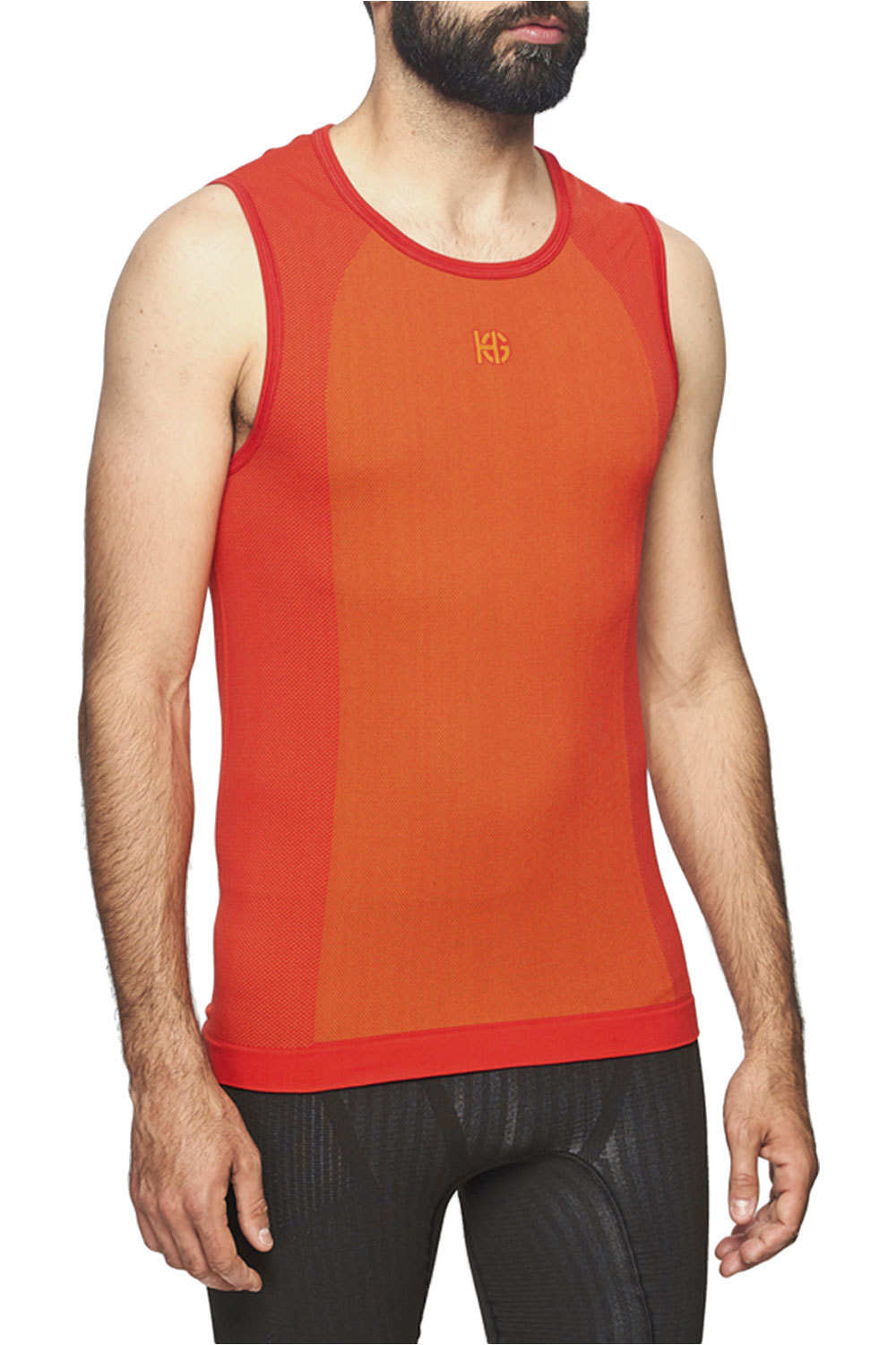 Sporthg camiseta térmica sin mangas hombre Sporthg TWINK vista frontal Sporthg camiseta térmica sin mangas hombre Sporthg TWINK vista frontal