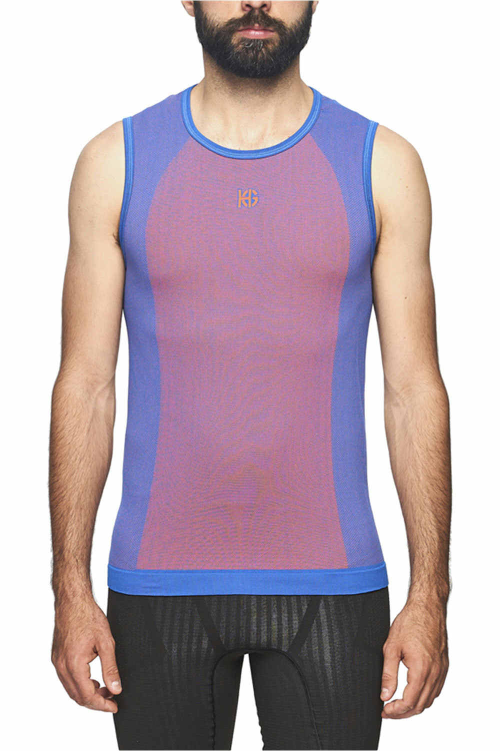 Sporthg camiseta térmica sin mangas hombre Sporthg TWINK vista frontal Sporthg camiseta térmica sin mangas hombre Sporthg TWINK vista frontal