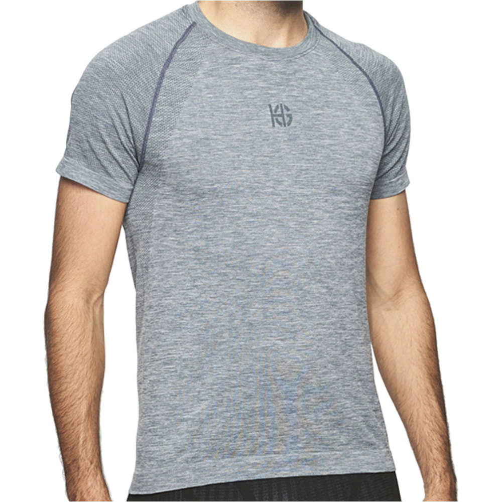 Sporthg camiseta técnica manga corta hombre Sporthg FLOW vista detalle Sporthg camiseta técnica manga corta hombre Sporthg FLOW vista detalle