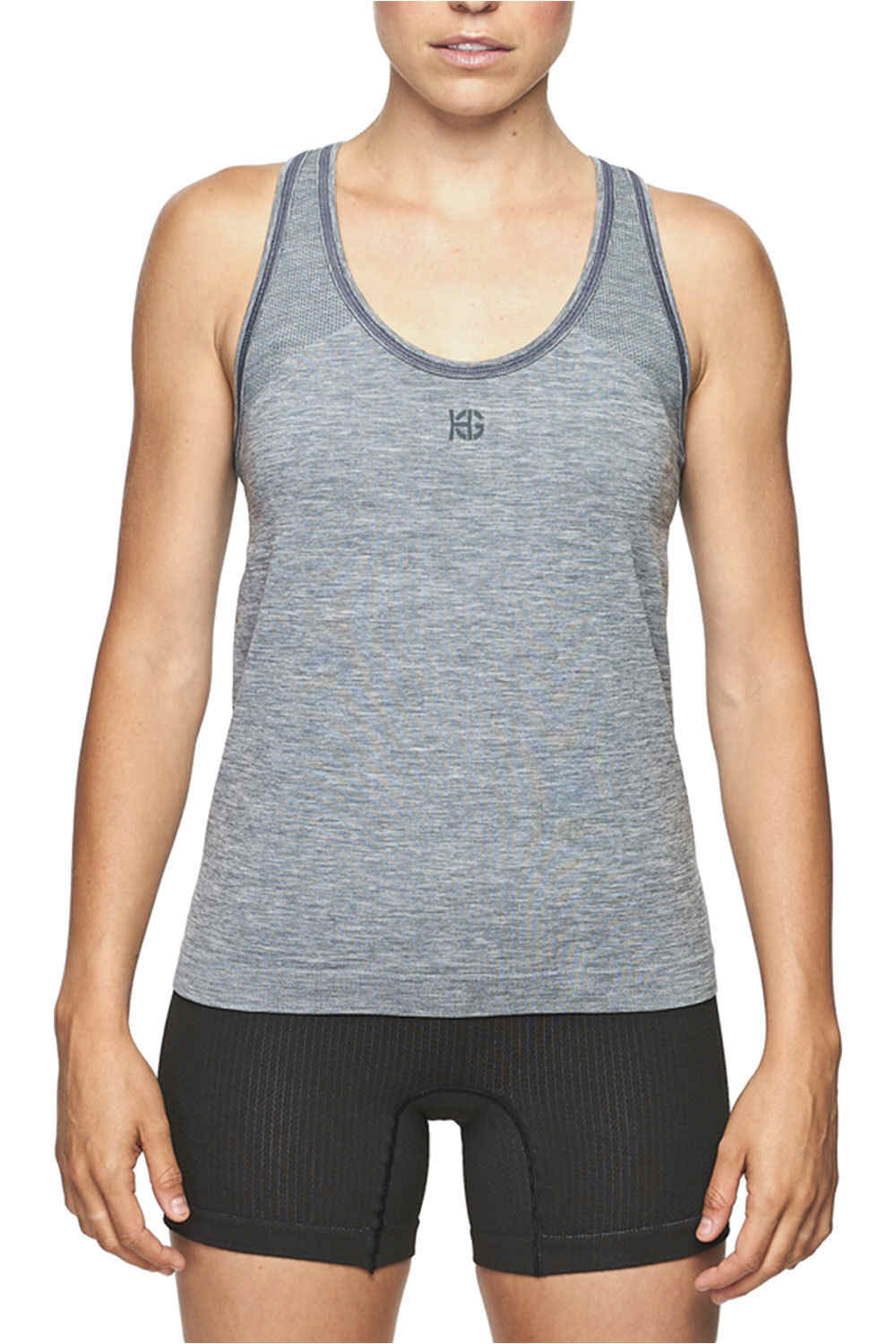 Sporthg camiseta técnica tirantes mujer Sporthg FLOW vista frontal Sporthg camiseta técnica tirantes mujer Sporthg FLOW vista frontal