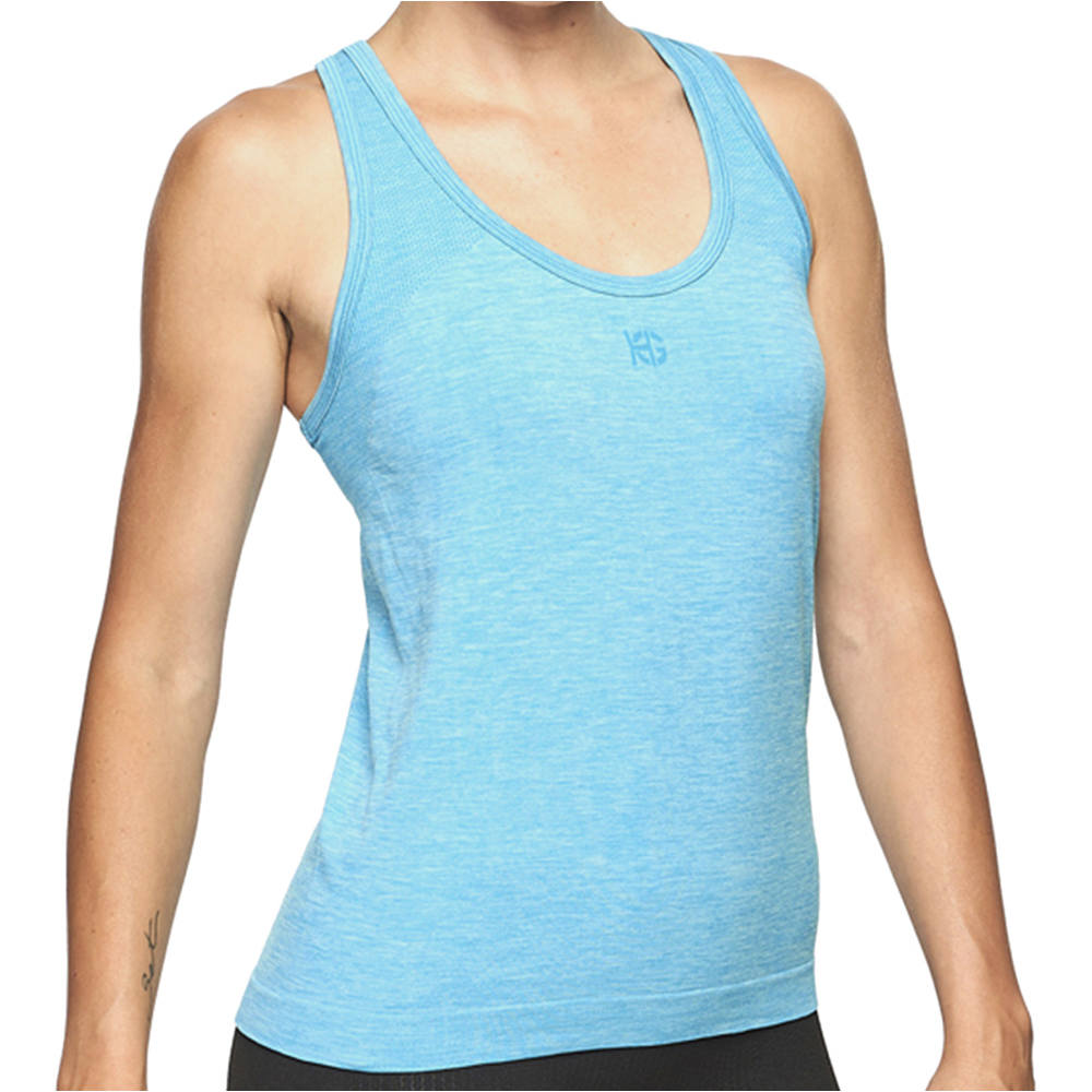 Sporthg camiseta técnica tirantes mujer Sporthg FLOW vista detalle Sporthg camiseta técnica tirantes mujer Sporthg FLOW vista detalle