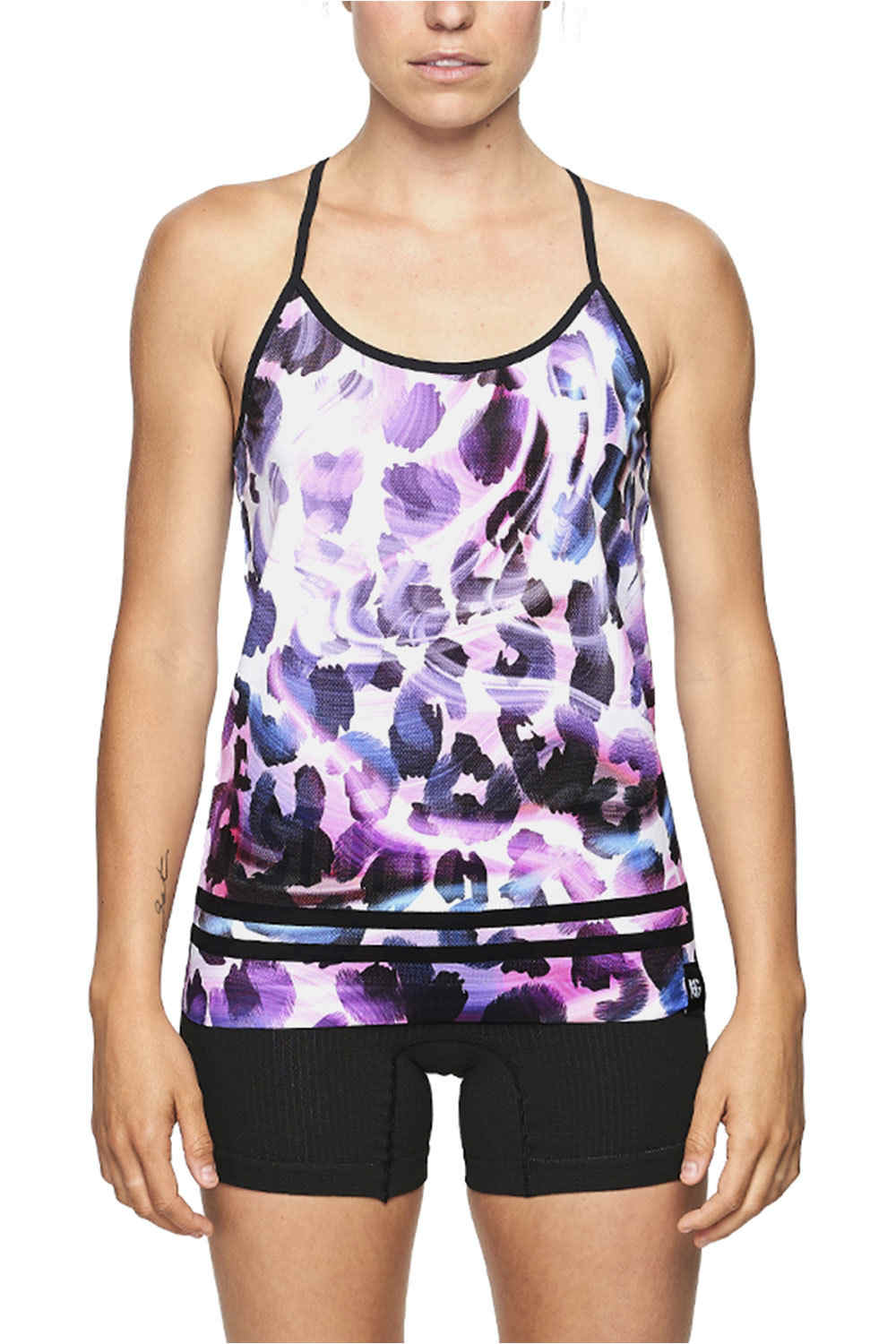 Sporthg camiseta técnica tirantes mujer Sporthg SPIKE vista frontal Sporthg camiseta técnica tirantes mujer Sporthg SPIKE vista frontal