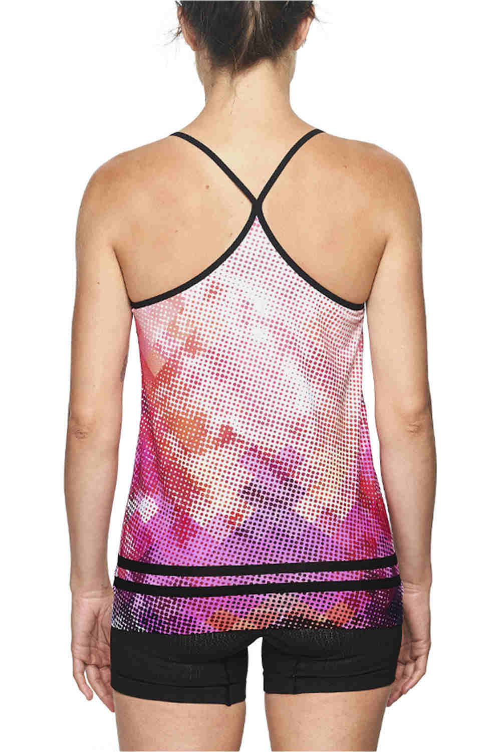 Sporthg camiseta técnica tirantes mujer Sporthg SPIKE vista trasera Sporthg camiseta técnica tirantes mujer Sporthg SPIKE vista trasera