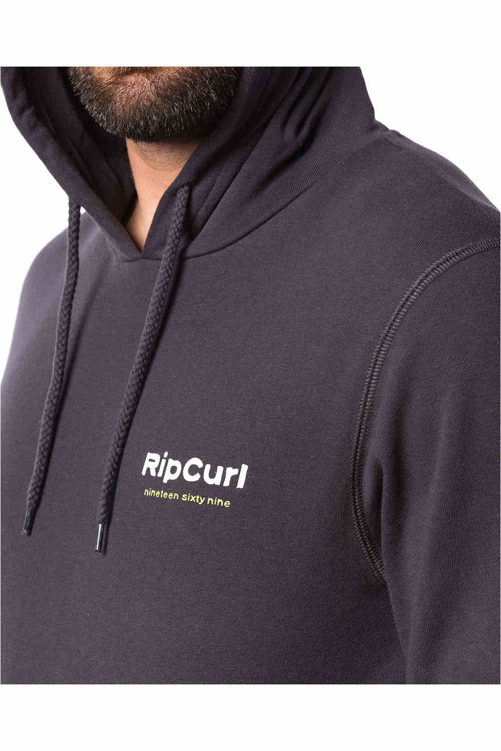 Rip Curl sudadera hombre Rip Curl GLITCH FLEECE vista detalle Rip Curl sudadera hombre Rip Curl GLITCH FLEECE vista detalle