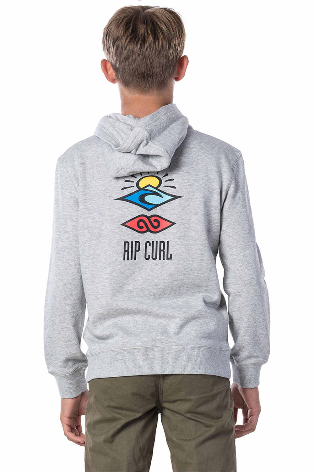 Rip Curl sudadera niño Rip Curl THE SEARCH HOODED FLEECE vista trasera Rip Curl sudadera niño Rip Curl THE SEARCH HOODED FLEECE vista trasera