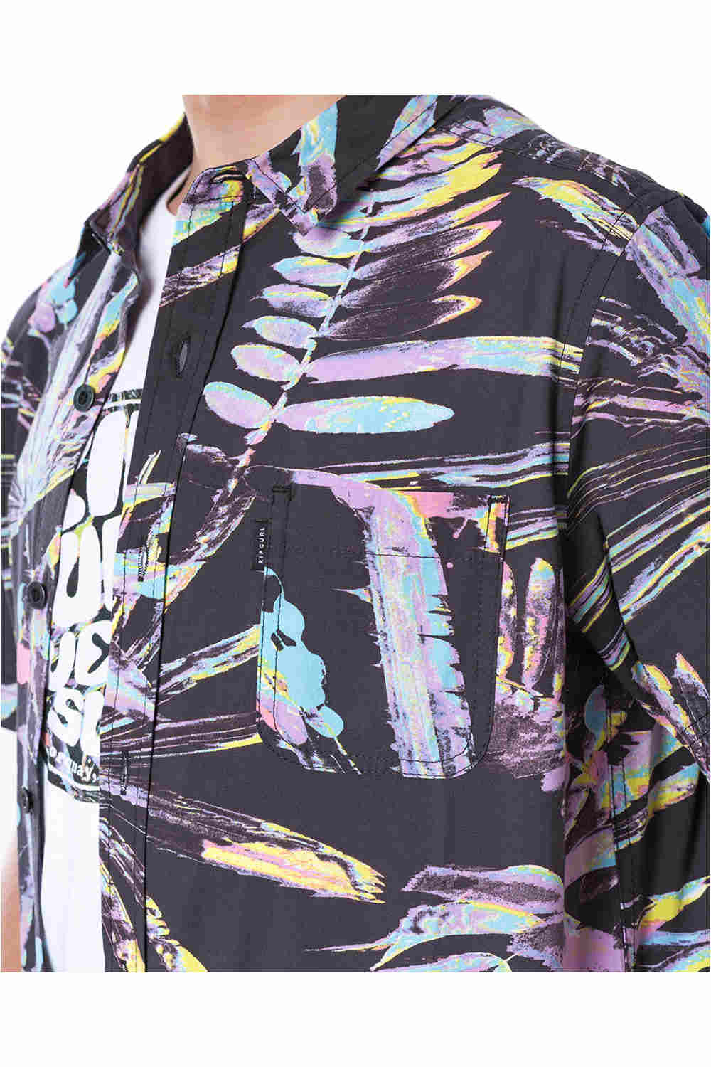Rip Curl camiseta manga corta niño Rip Curl GLITCH SS SHIRT BOY vista detalle Rip Curl camiseta manga corta niño Rip Curl GLITCH SS SHIRT BOY vista detalle